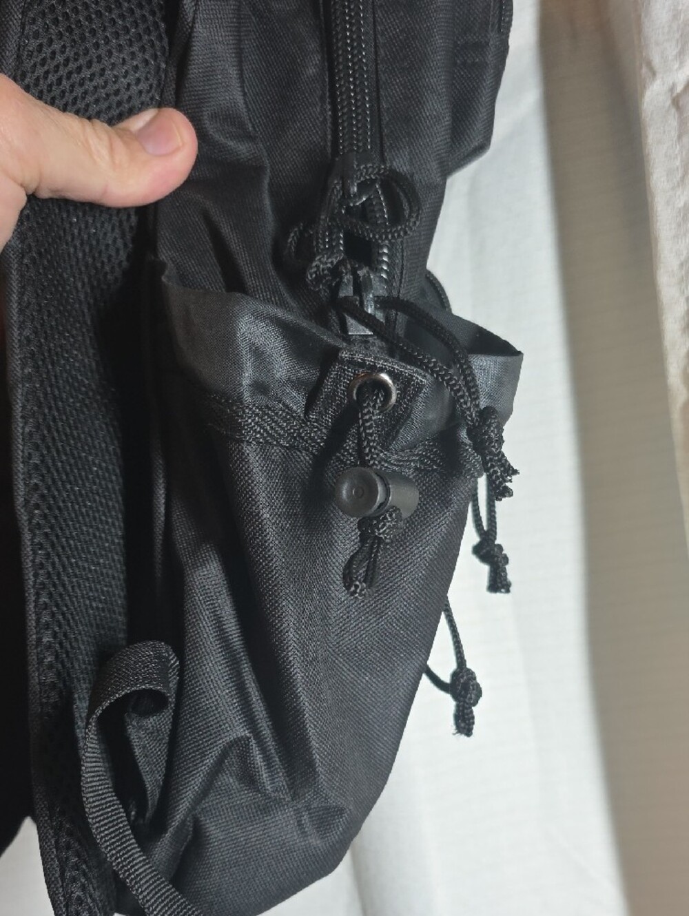 Black NRA Tactical Daypack - Compact Men’s Backpack - Picture 4 of 5